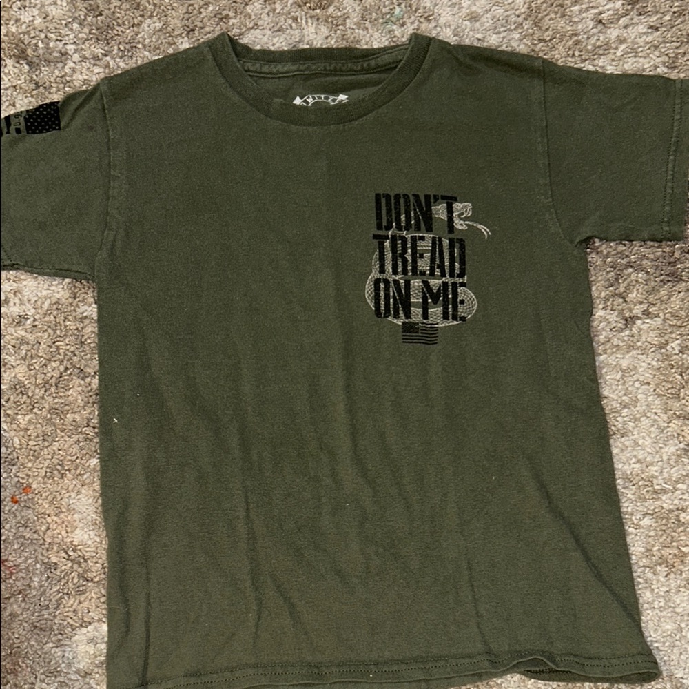 Olive Green Short Sleeve Tee